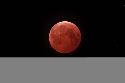 Eclipse lunar en El Brete, Posadas
