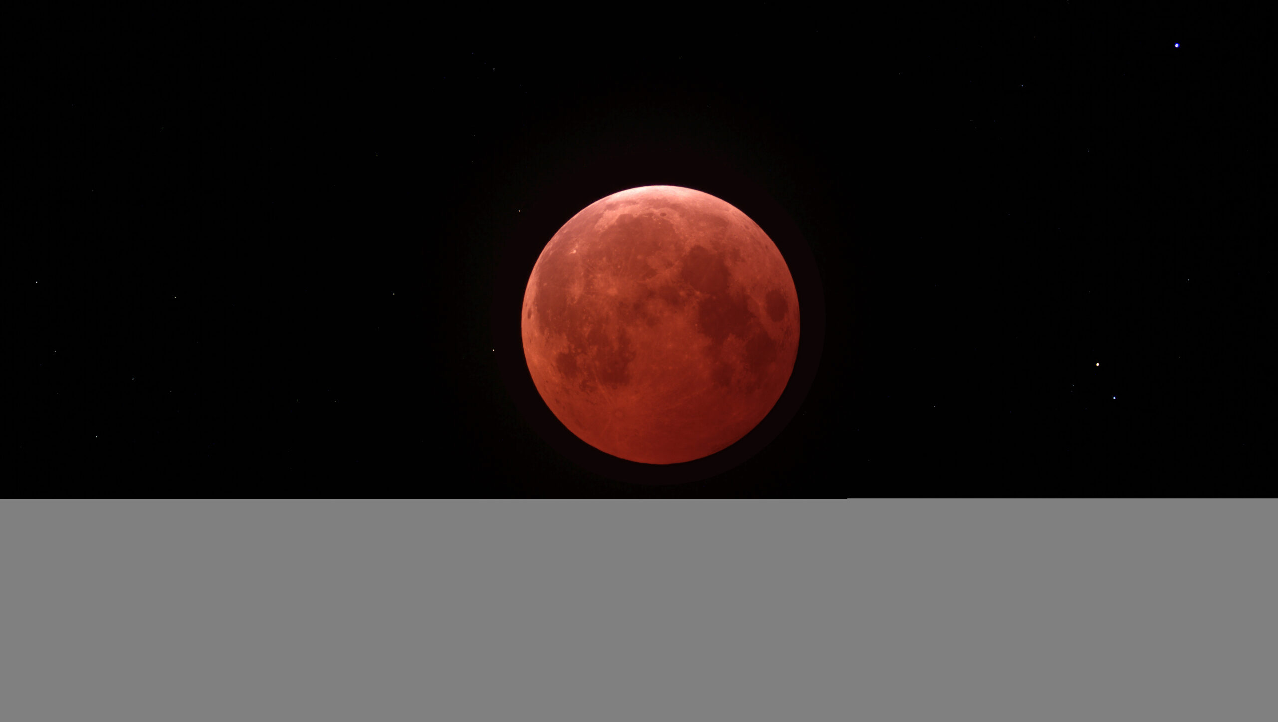 Eclipse lunar en El Brete, Posadas