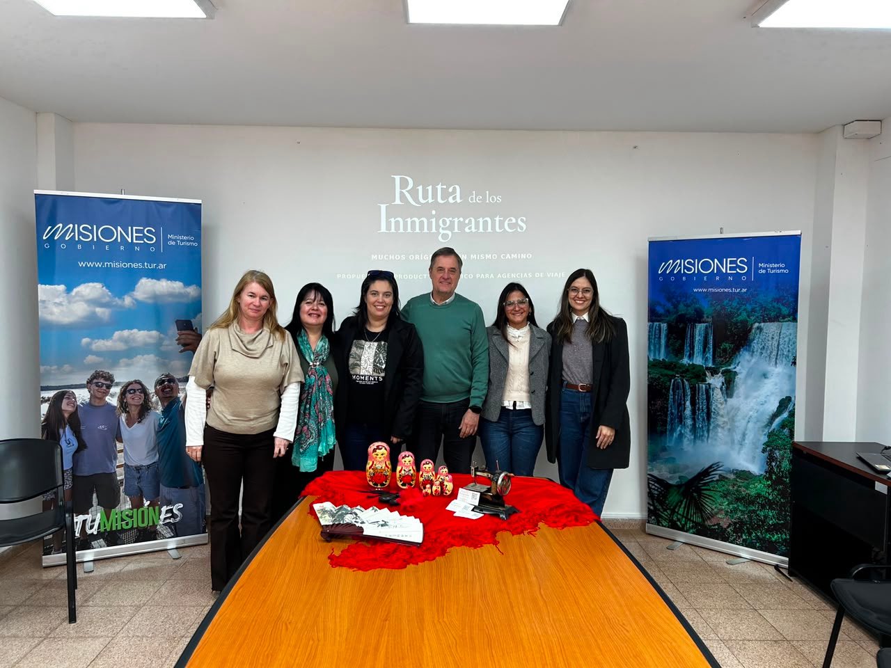 Presentación de la ruta de los inmigrantes en Oberá ante agencias de viajes